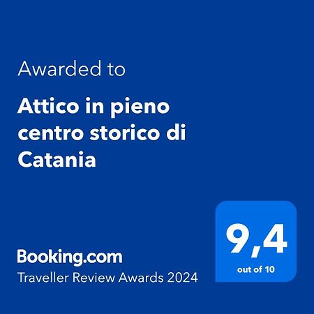 Attico In Pieno Centro Storico Di Catania Apartment Luaran gambar