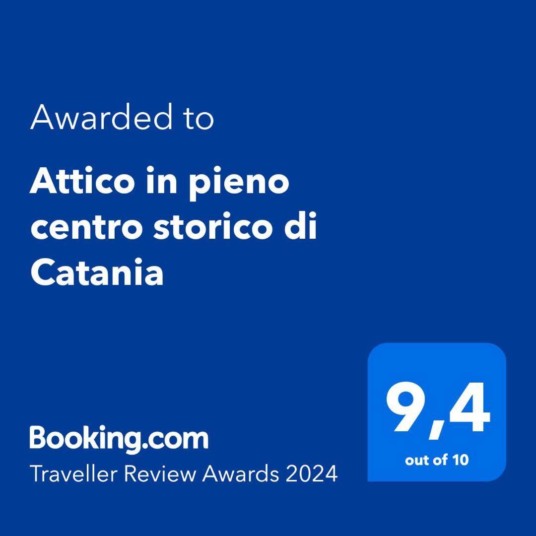 Attico In Pieno Centro Storico Di Catania Apartment Luaran gambar